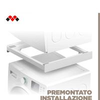 Kit universale sovrapp. lavatrice ed asciugatrice