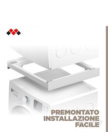 Kit universale sovrapp. lavatrice ed asciugatrice