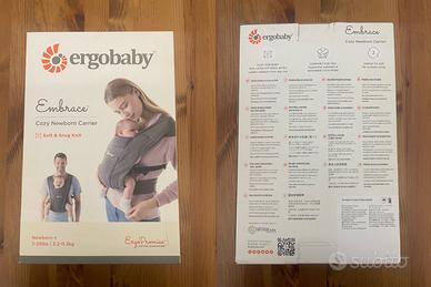 ERGOBABY Embrace Marsupio Neonati Ergonomico 0+