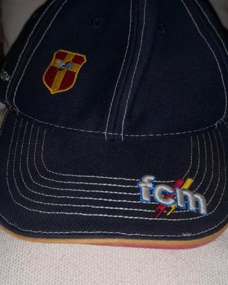 Berretto con visiera FC Messina regolabile cotone