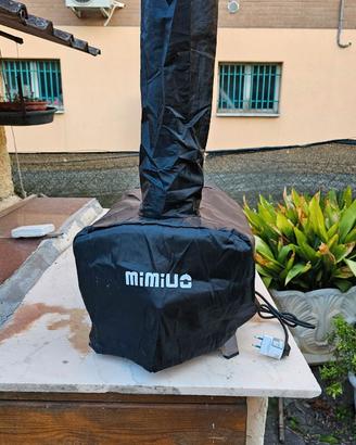 forno pizza per giardino con piatto rotante