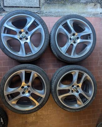 cerchi e gomme 18" alfa romeo mito