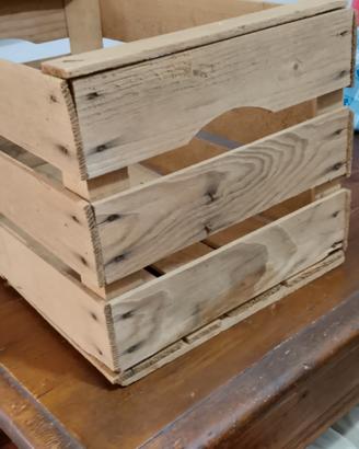 cassette in legno vintage 