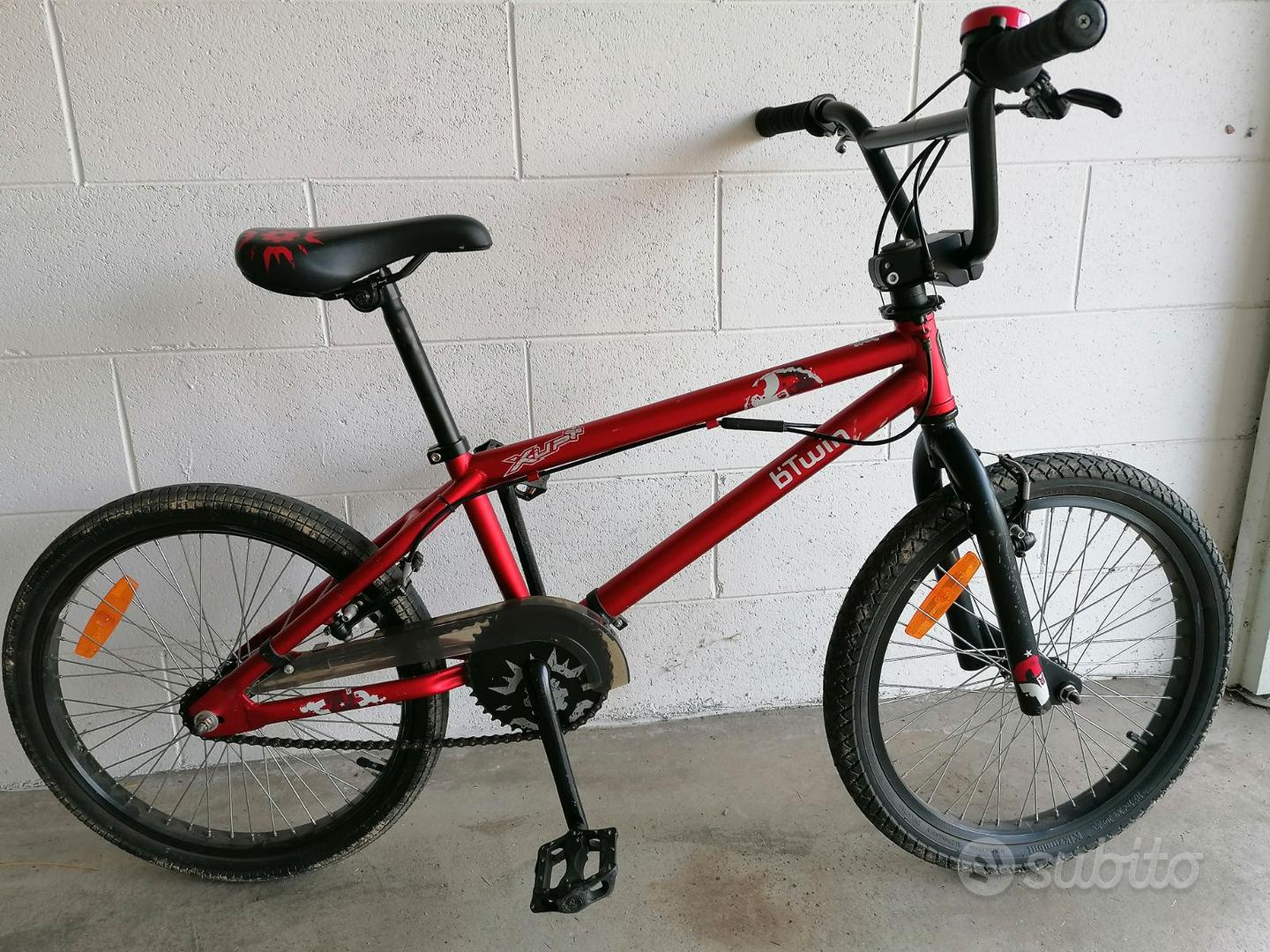 Bmx btwin rouge hot sale