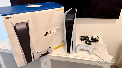 Play Station 5 Disc + Dualsense Chroma Pearl