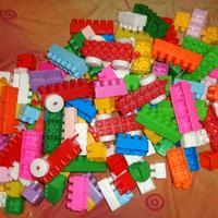 Lego simil-lego Lotto vintage di giocattoli