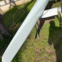 Canoa k1 nelo 7 taglia L- riverniciata- come nuova