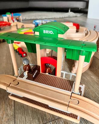 Set completo per grande costruzione treno Brio+Ike