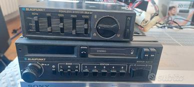 Autoradio--Equalizzatore  Blaupunkt  80's 