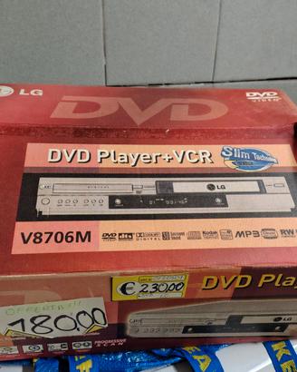 DVD videoregistratore Lg 4 testine Hi Fi