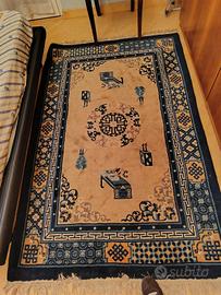 tappeto in lana cinese P.F.Cabib 