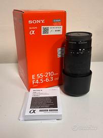 Teleobiettivo Sony 55 - 210 mm