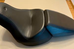 Sella moto biposto Harley Davidson