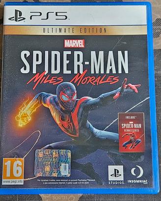 Marvel Spider-Man Miles Morales PS5 COME NUOVO!