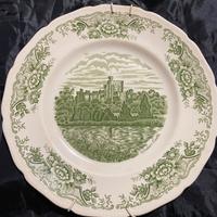 Piatto vintage Royal Swan castello Windsor