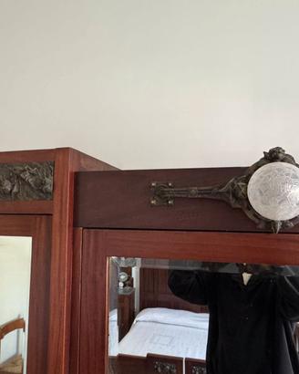 camera da letto stile liberty