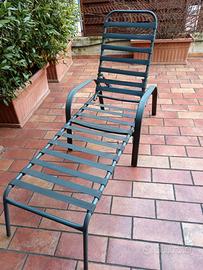 Lettino in ferro per esterno