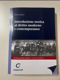 introduzione storica diritto moderno e contemporan