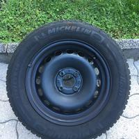 Gomme invernali con cerchione Fiat 500