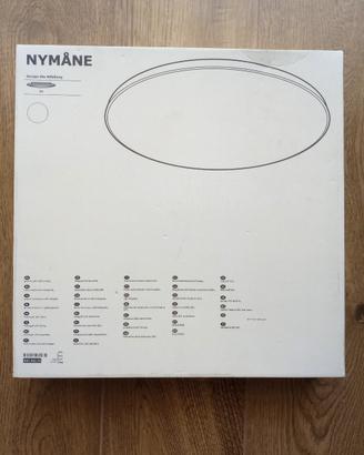  plafoniera bianca a led Ikea NYMANE  nuova