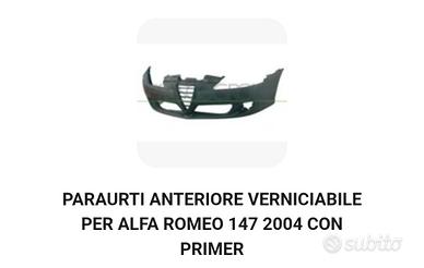 Paraurto anteriore alfa romeo 147 nuovo mai usato