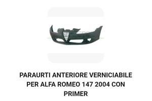 Paraurto anteriore alfa romeo 147 nuovo mai usato