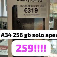 SAMSUNG A34 256 GB NUOVO SOLO APERTO