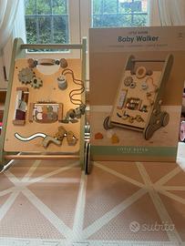 Carrello primi passi in legno Little Dutch