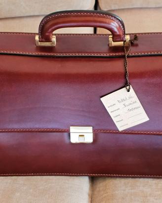 Borsa vintage in pelle medico - avvocato