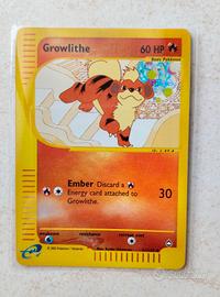 Growlithe Reverse 51/147 Aquopolis Pokemon 