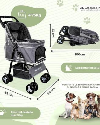 Passeggino per cani