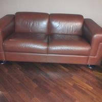 Tecno Divano in pelle 2 posti Borsani D120