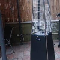 stufa piramidale a gas