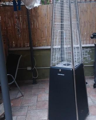 stufa piramidale a gas