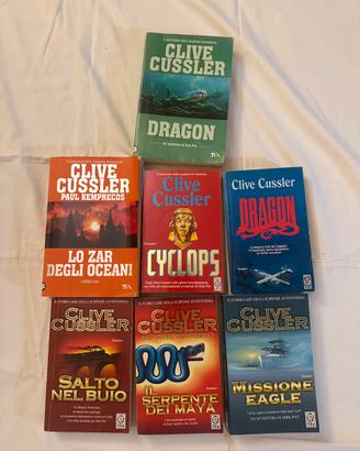 7 libri CLIVE CUSSLER