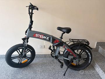 STEBIKE VIII Fat Bike Elettrica Pieghevole