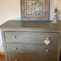 Cassettiera a tre cassetti serie Hemnes Ikea riv