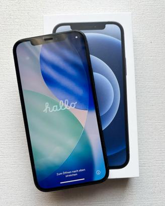 Apple iPhone 12 - 64GB Nero - batteria 100%