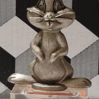 Bugs Bunny Statuetta Peltro Vintage