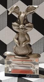 Bugs Bunny Statuetta Peltro Vintage