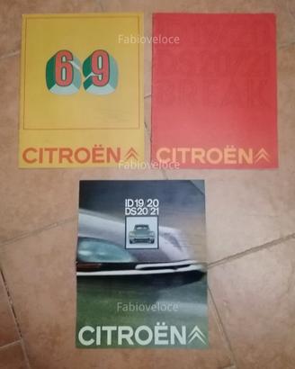 Citroen ID DS depliant e oggetti da collezione