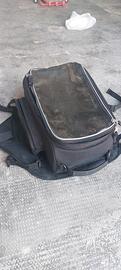 borsa moto serbatoio estensibile magnetica