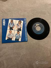 Vinile 45 giri Abba The Winner Takes It All 1980