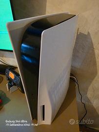 ps5 disco + controller da collezione 