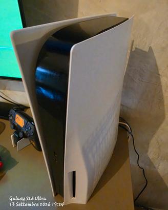 ps5 disco + controller da collezione 