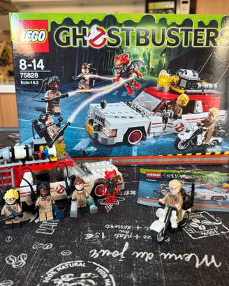LEGO GhostBusters 75828 Ecto-1 & 2 Raro