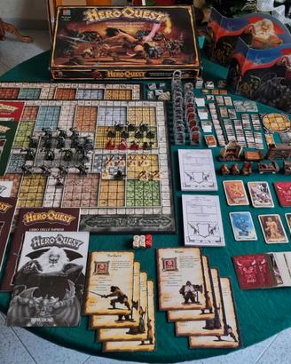 HeroQuest (1° ed. italiana) (molti pezzi doppi)