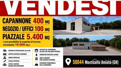 capannone e terreno