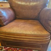 poltrona in cuoio