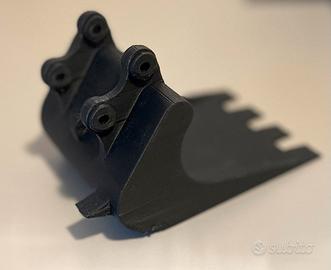 Benna per miniescavatore RC